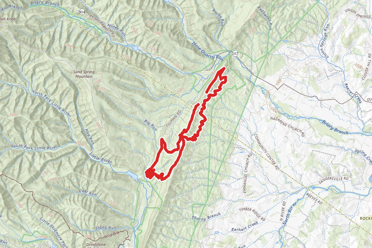 Narrow Back Trail