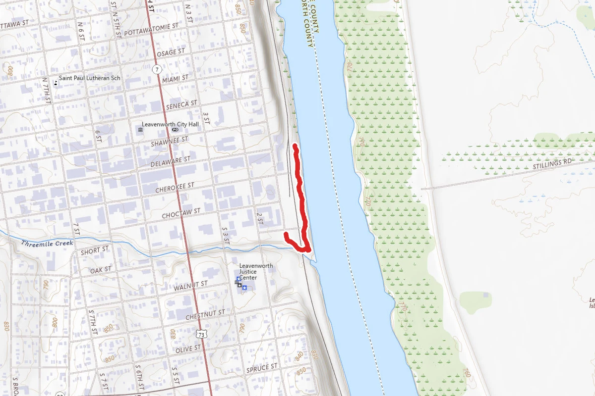 Leavenworth Landing Riverfront Trail