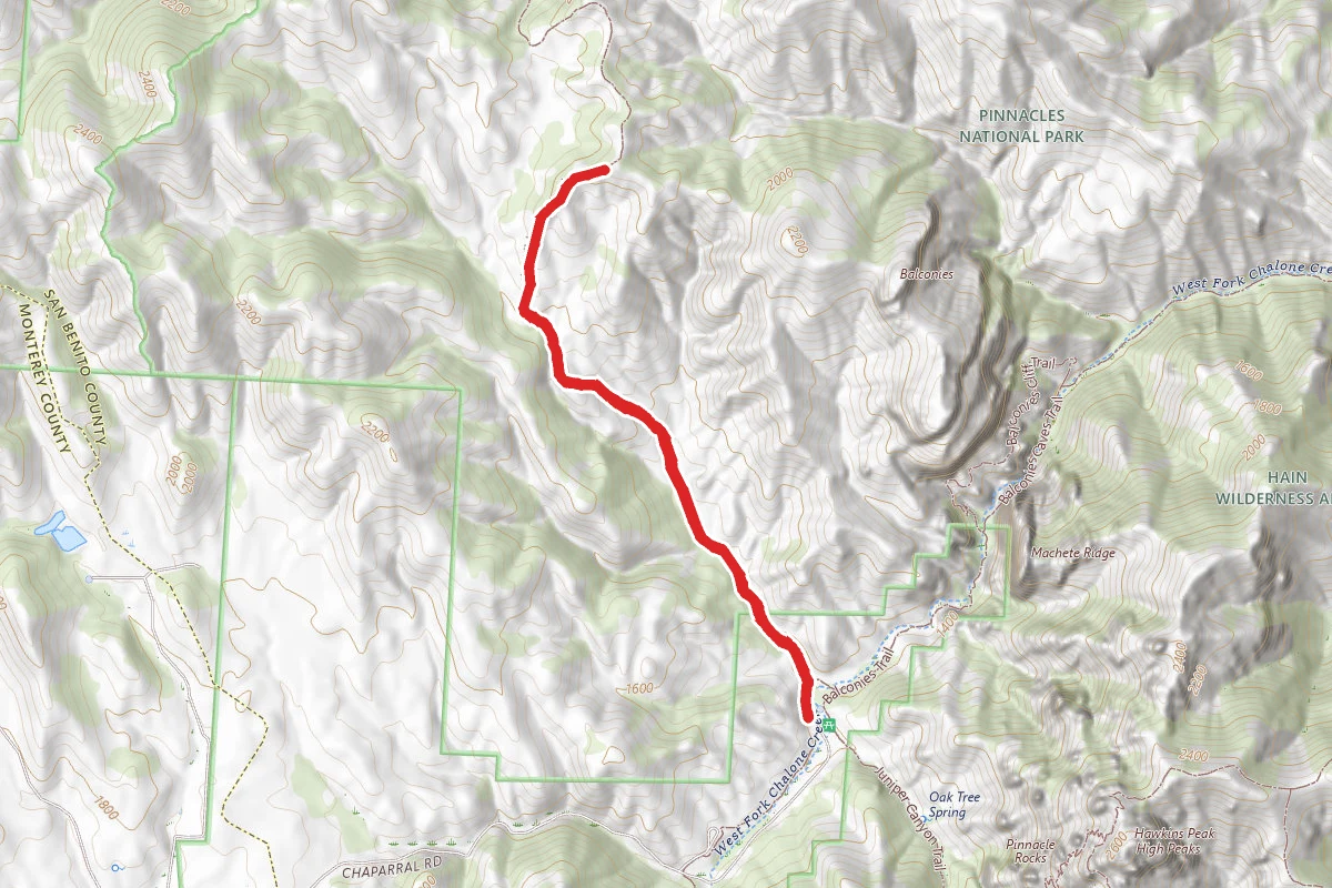 North Wilderness Trail to Twin Knolls
