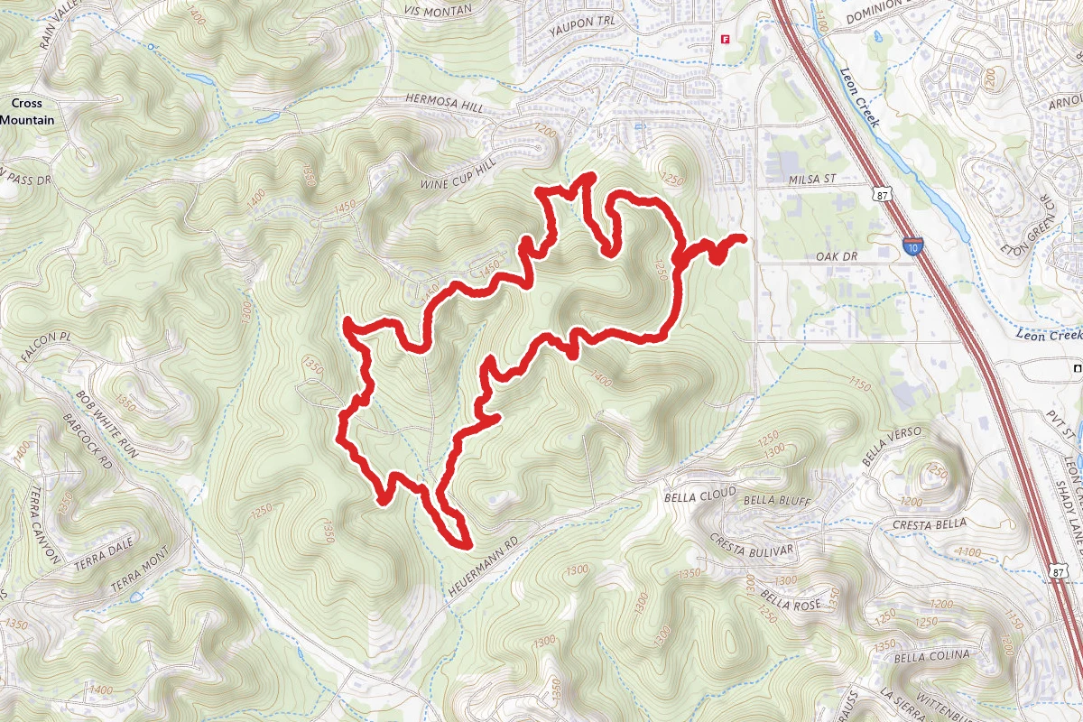 Main Loop to Restoration Way Trail