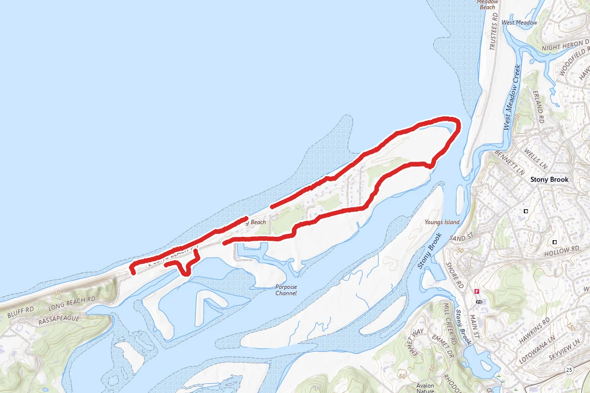 Long Beach Town Park Trail