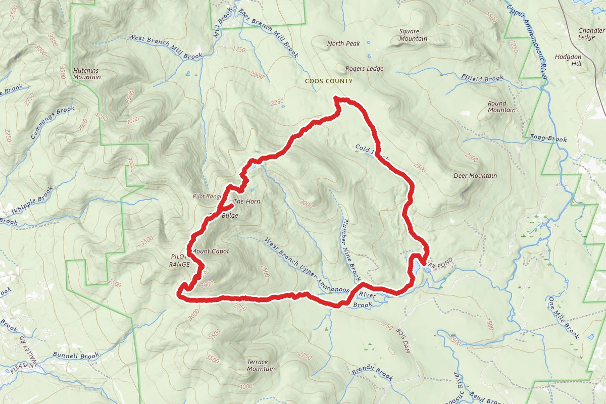 Mill Brook Trail and Kilkenny Ridge Trail Loop
