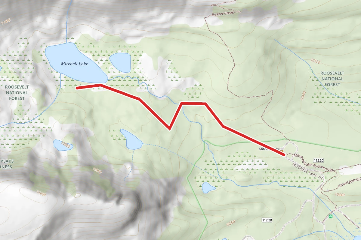 Mitchell Lake Trail