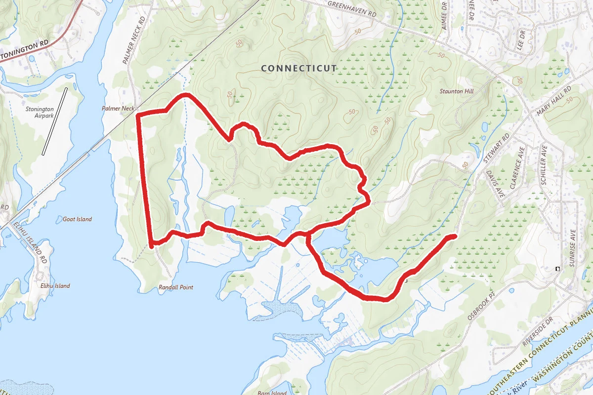 Barn Island Wildlife Management Area Trail