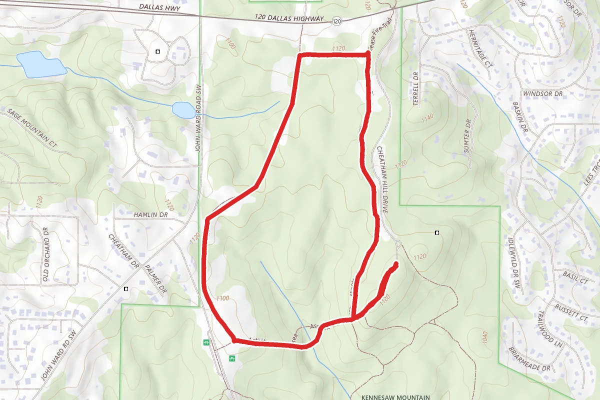 Cheatham Hill Trail