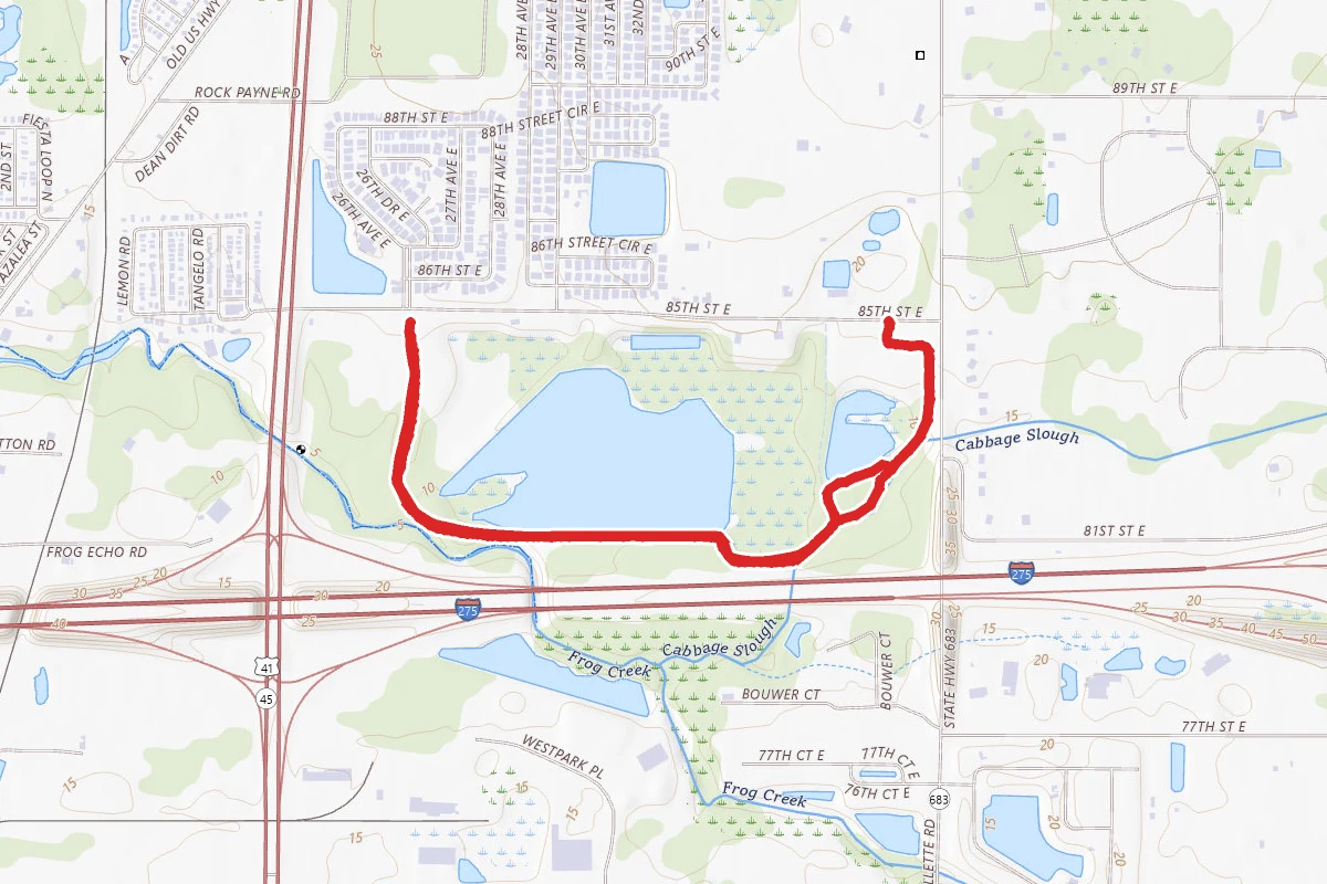 Terra Ceia Preserve Trail - Frog Creek
