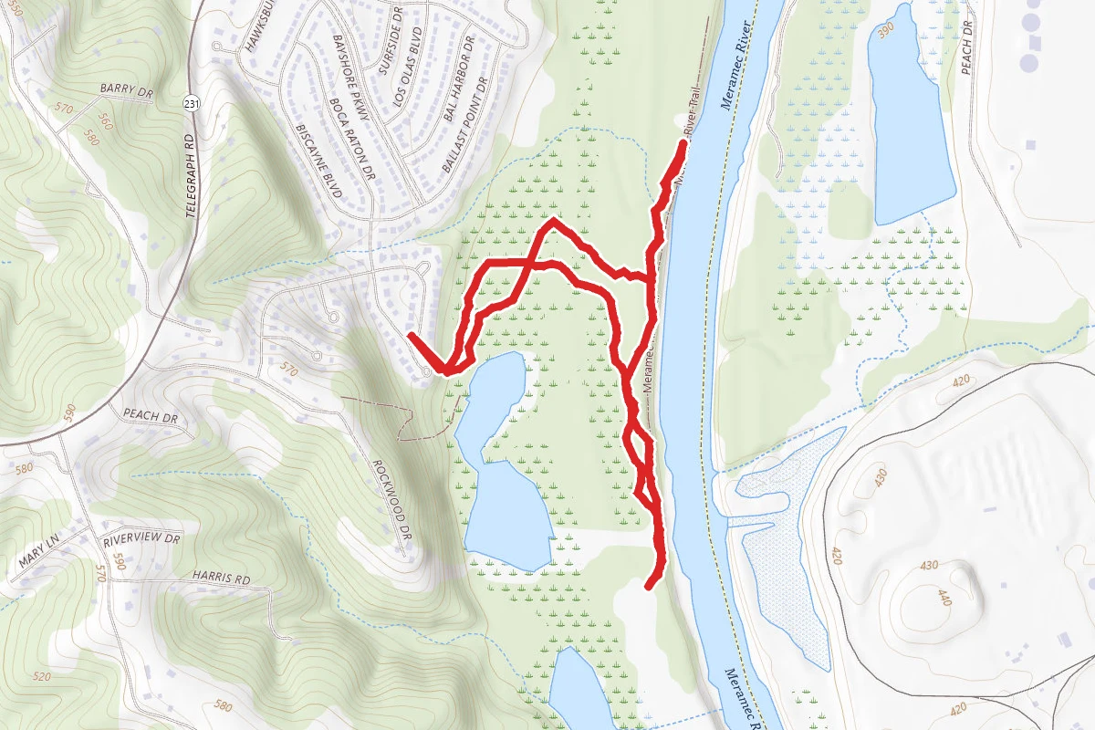 Teszars Woods Conservation Area Trail