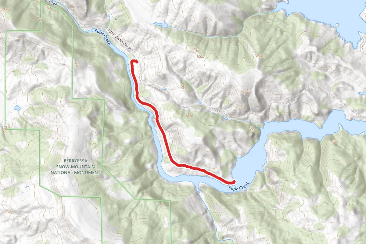 Pope Creek Canyon