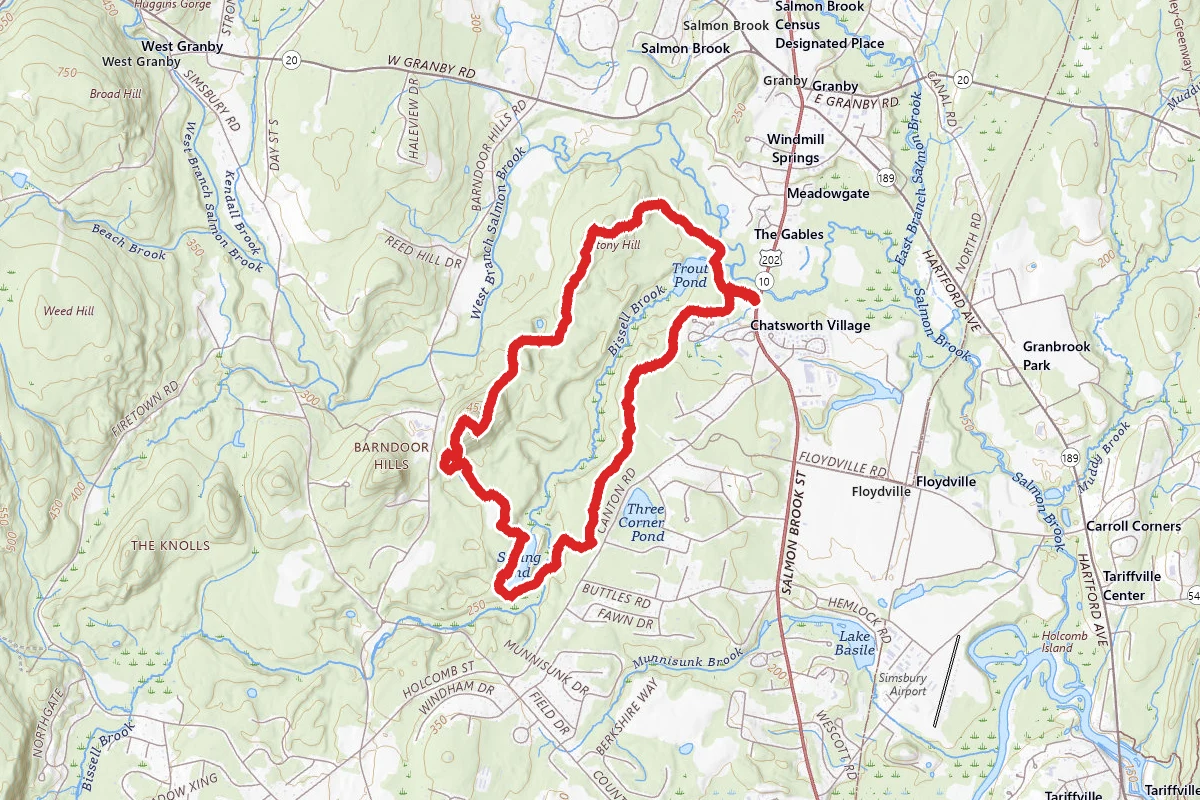 Stony Hill, East Barbadoor Hill, and Spring Pond Loop