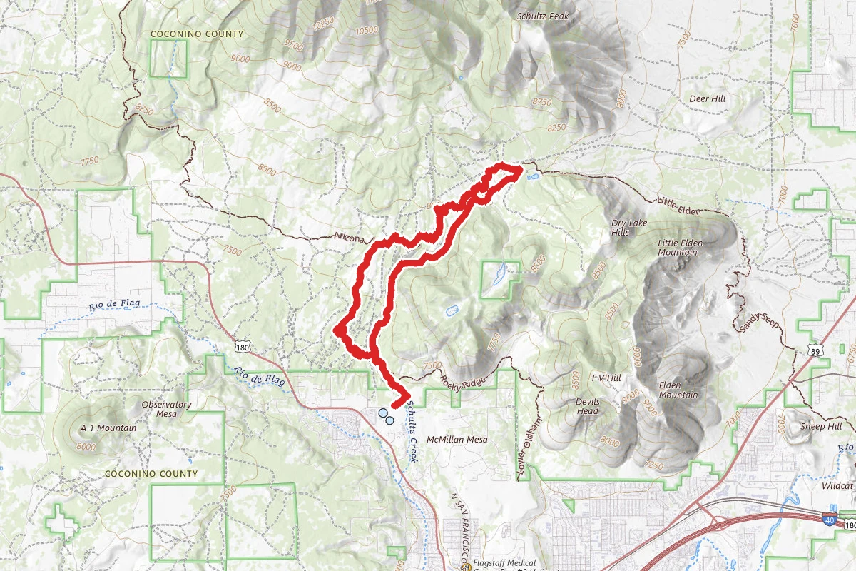 Schultz Pass Loop