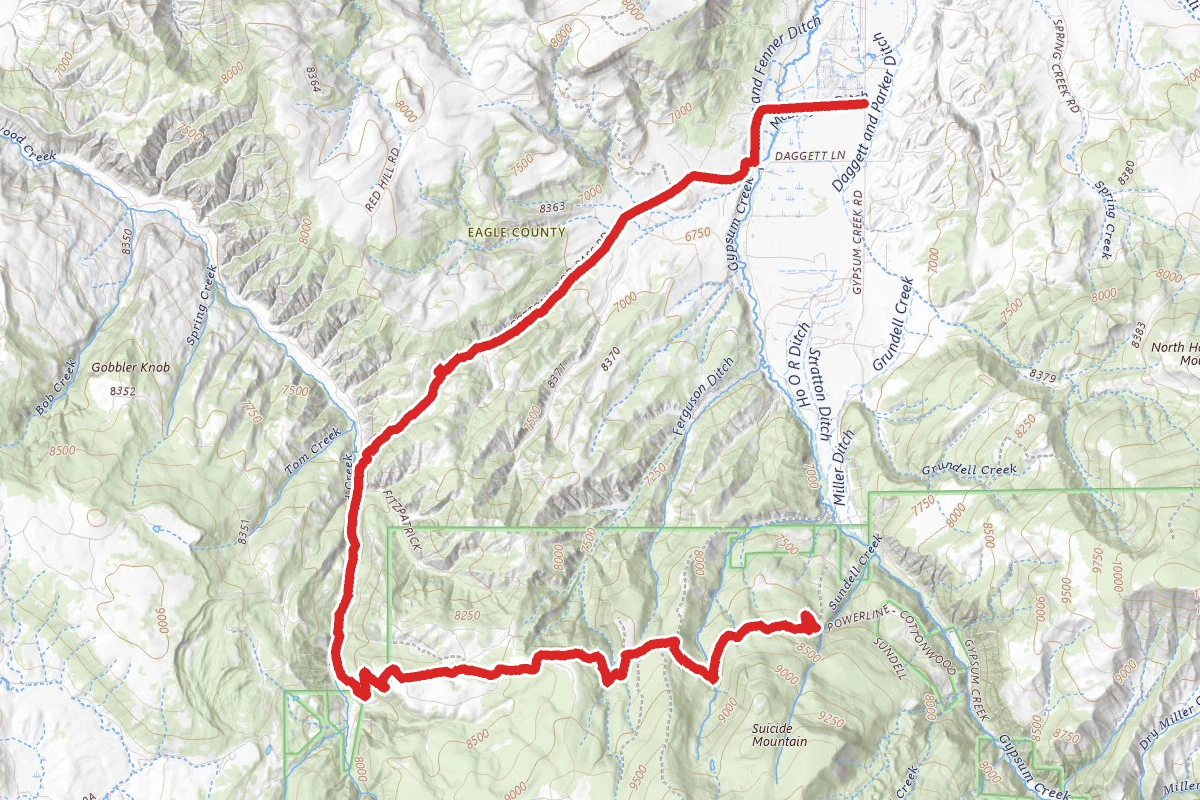 Cottonwood Pass OHV Road