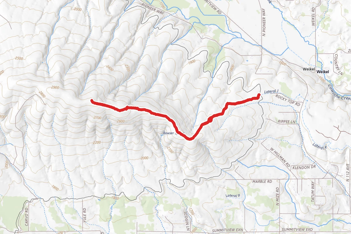 Cowiche Mountain via William O Douglas Trail