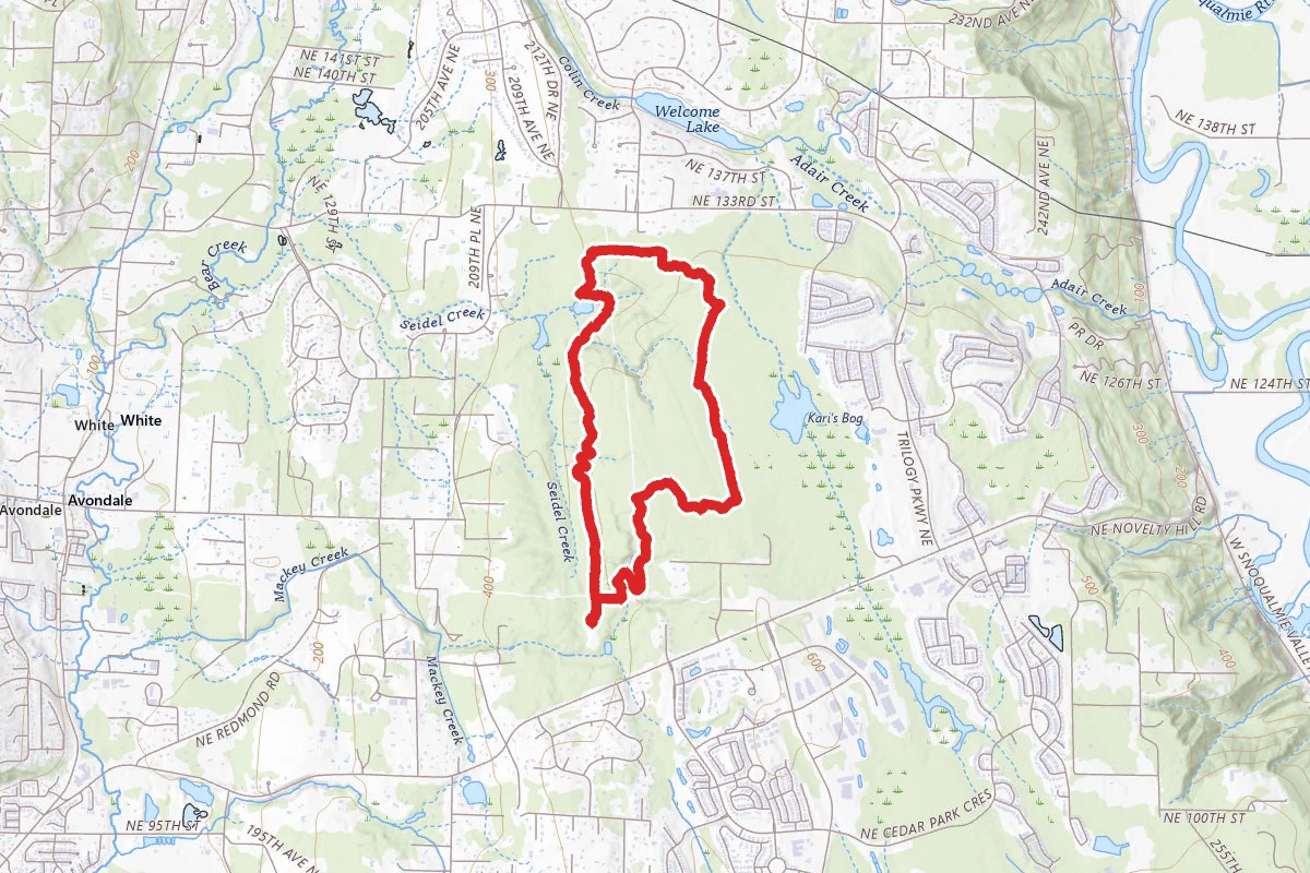Trillium Trail and Siler's Mill Trail