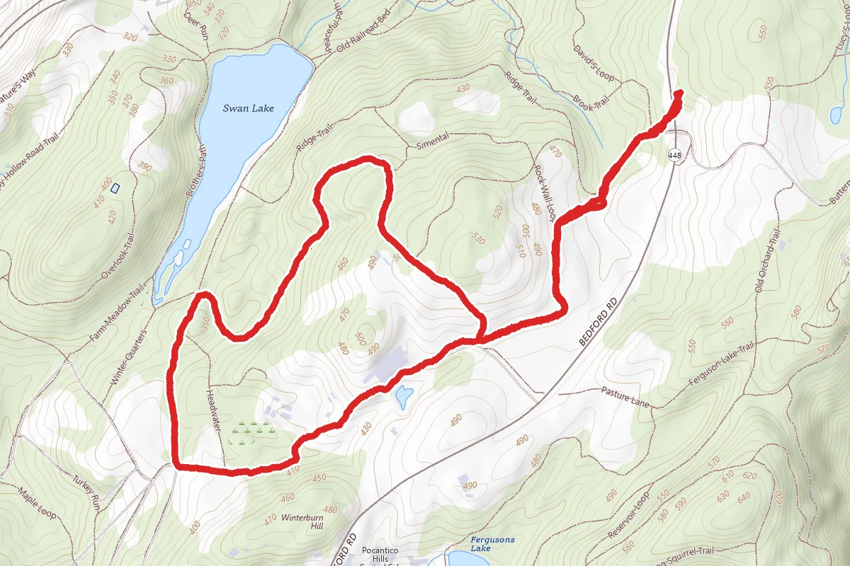 Stone Bridge to Stone Barn Loop