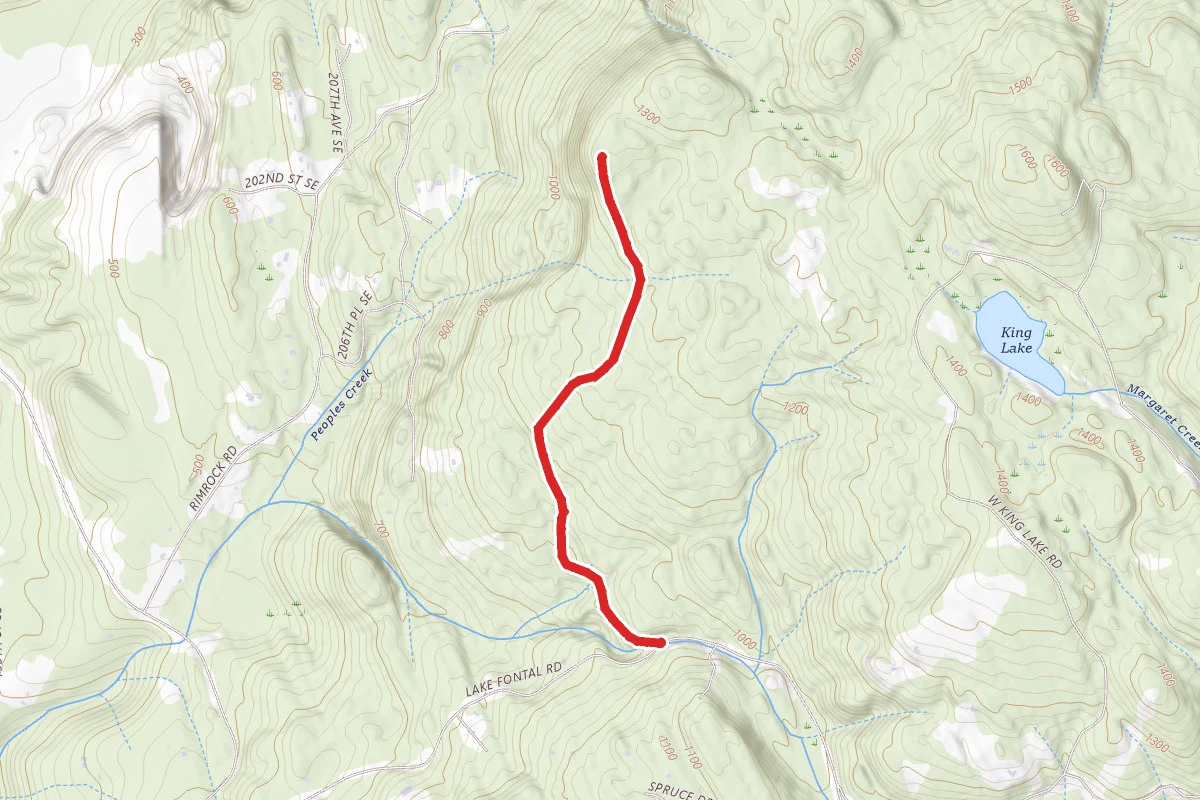 Lake Fontal Road Hike