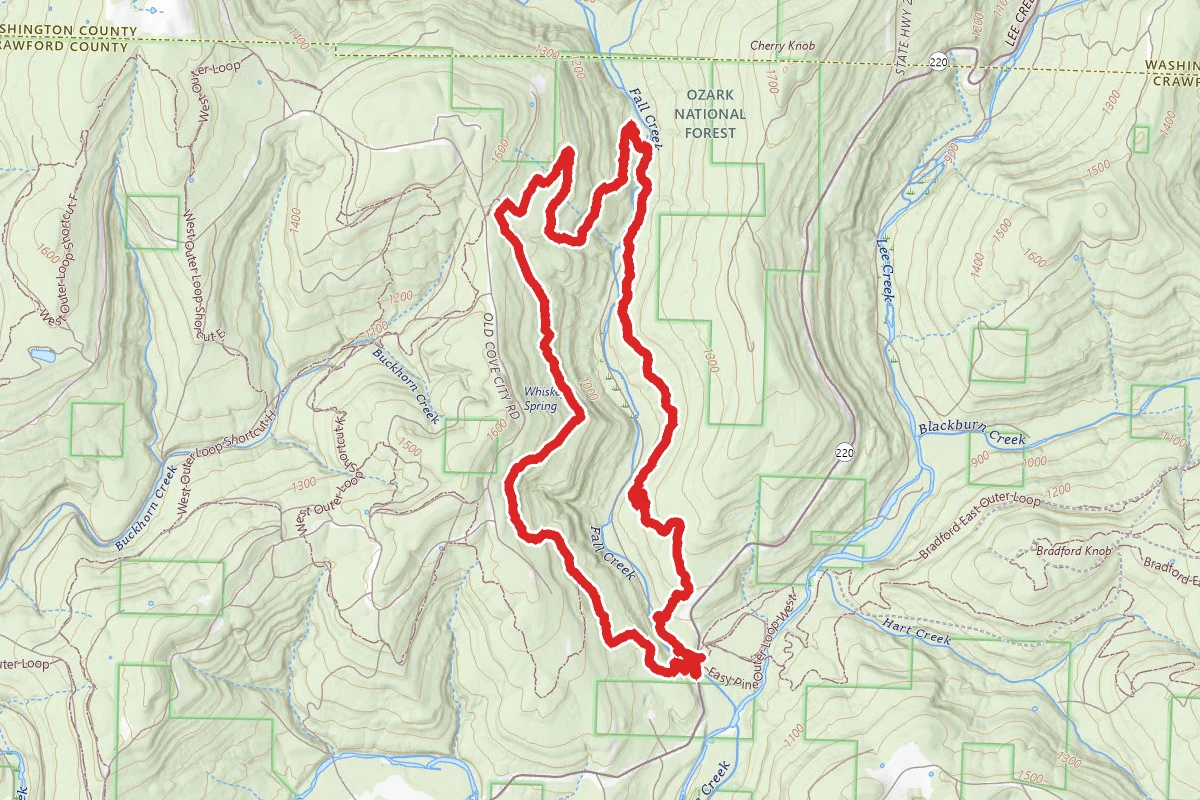Lee Creek OHV Trail