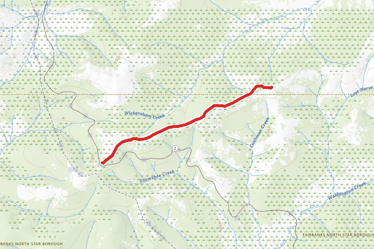 Lee's Cabin via Ski Loop Trail
