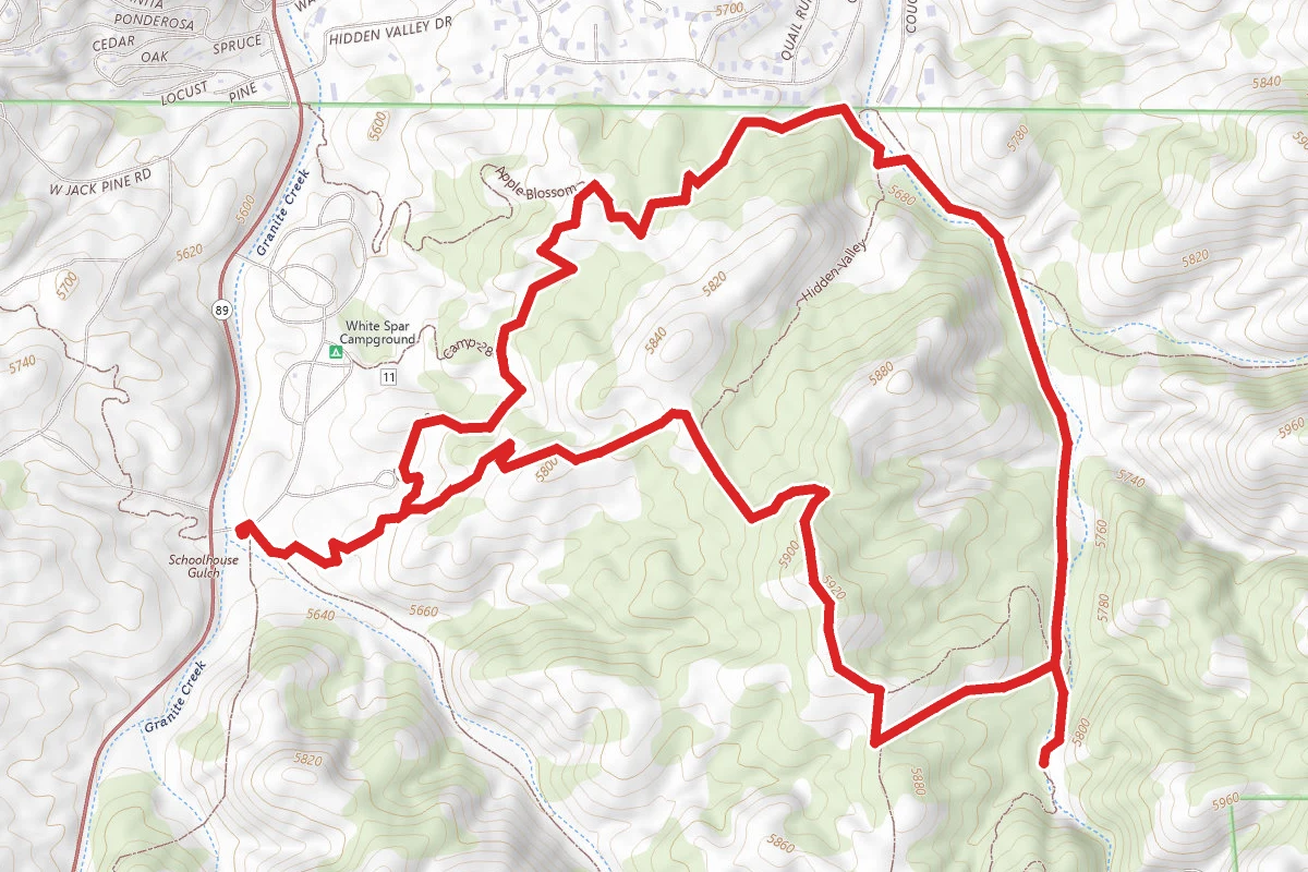 White Spar and Trail 396 Loop