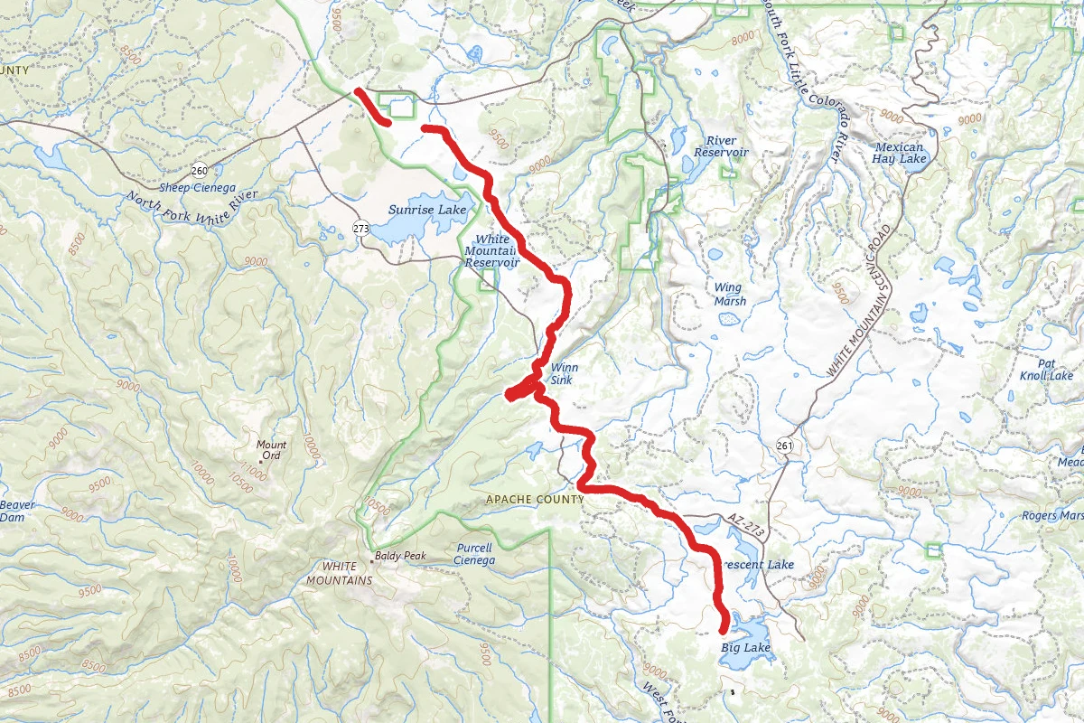 Apache Railroad Trail
