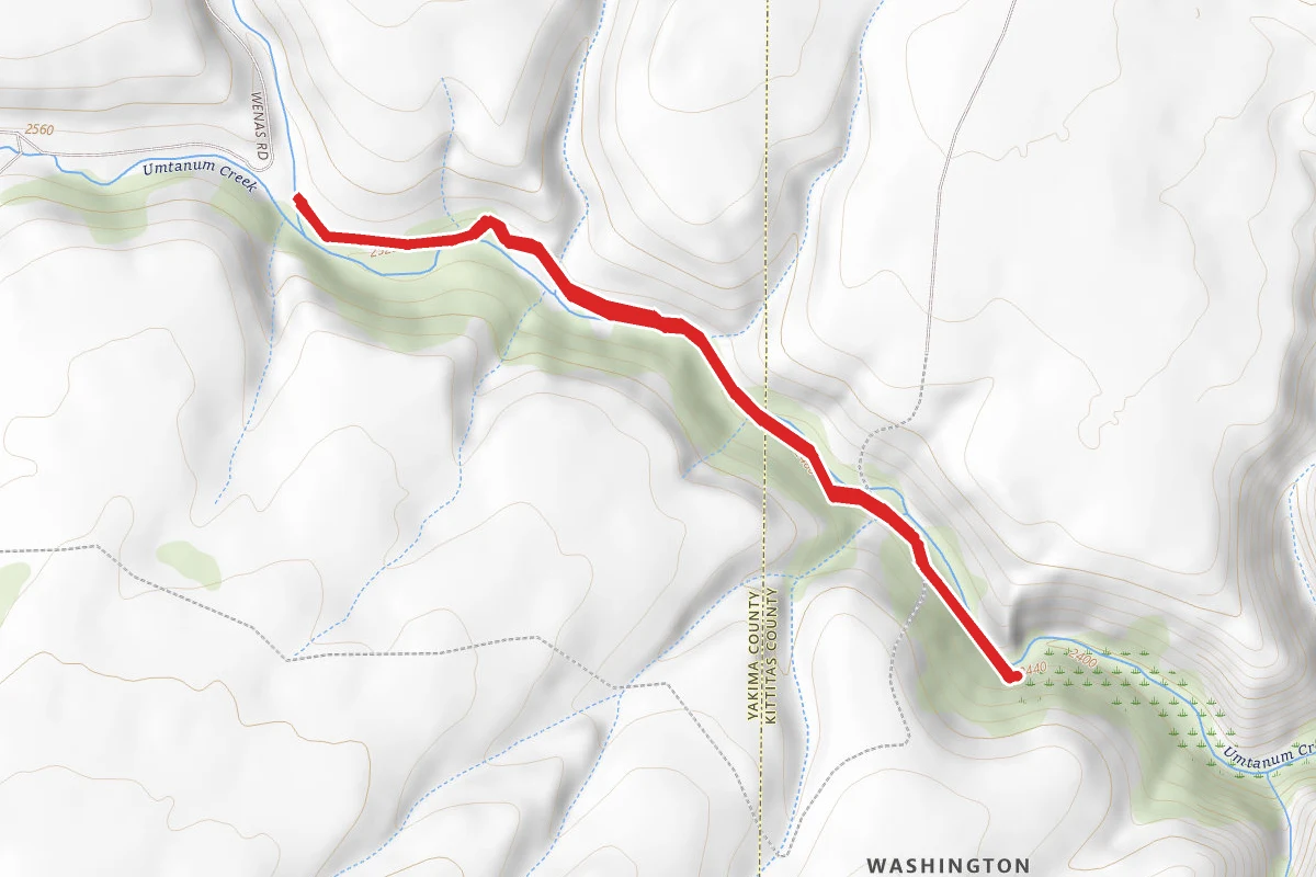 Umtanum Creek Falls Trail