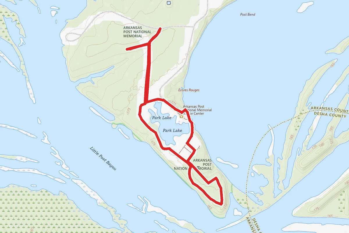 Arkansas Post National Memorial Trail System