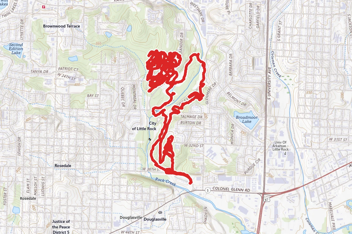 Boyle Park Mountain Bike Trail