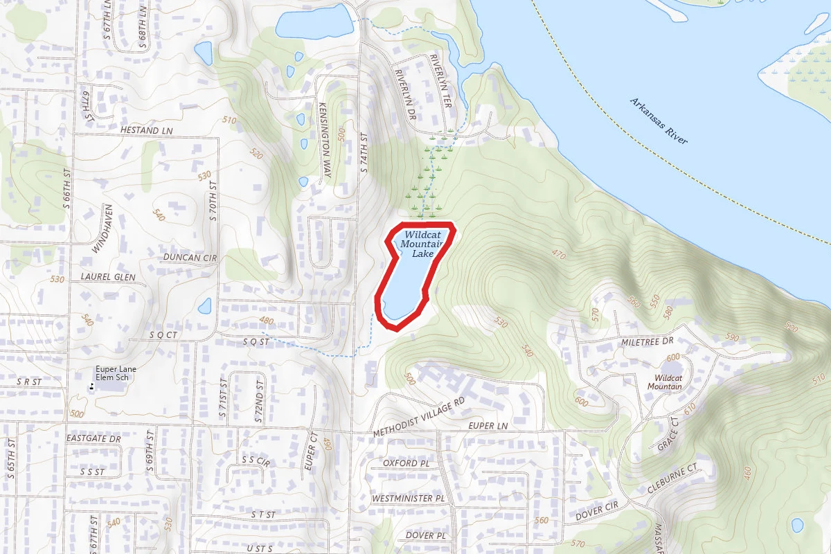 Wildcat Mountain Lake Walking Path