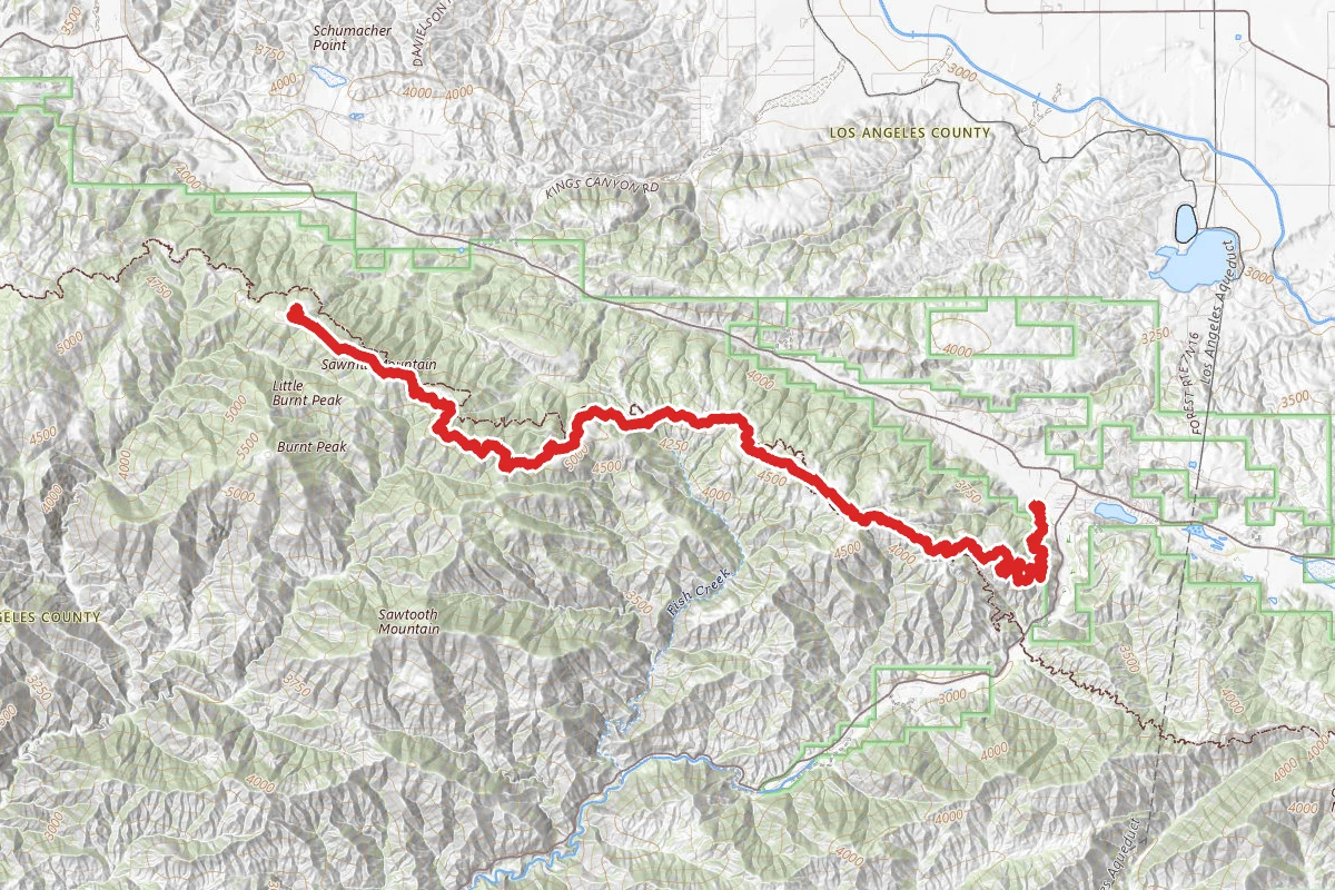 Sawmill Mountain Truck Trail
