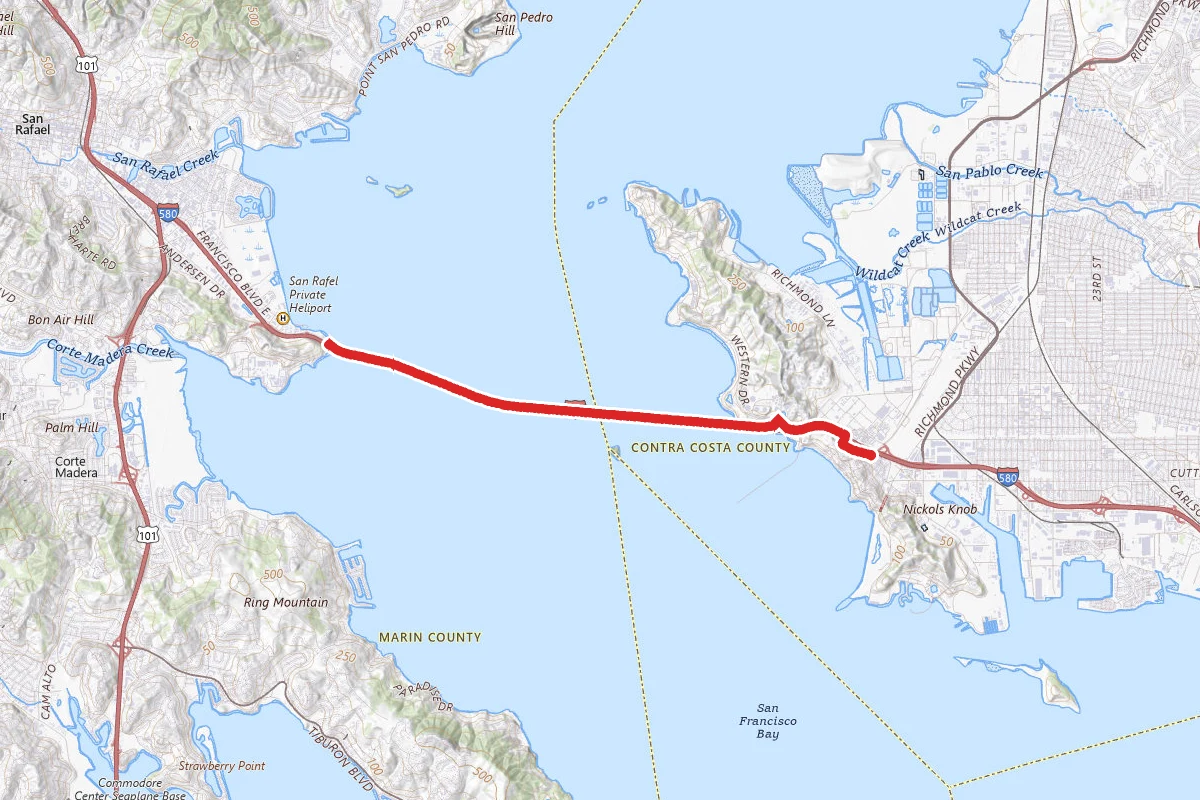 Richmond-San Rafael Bridge Path