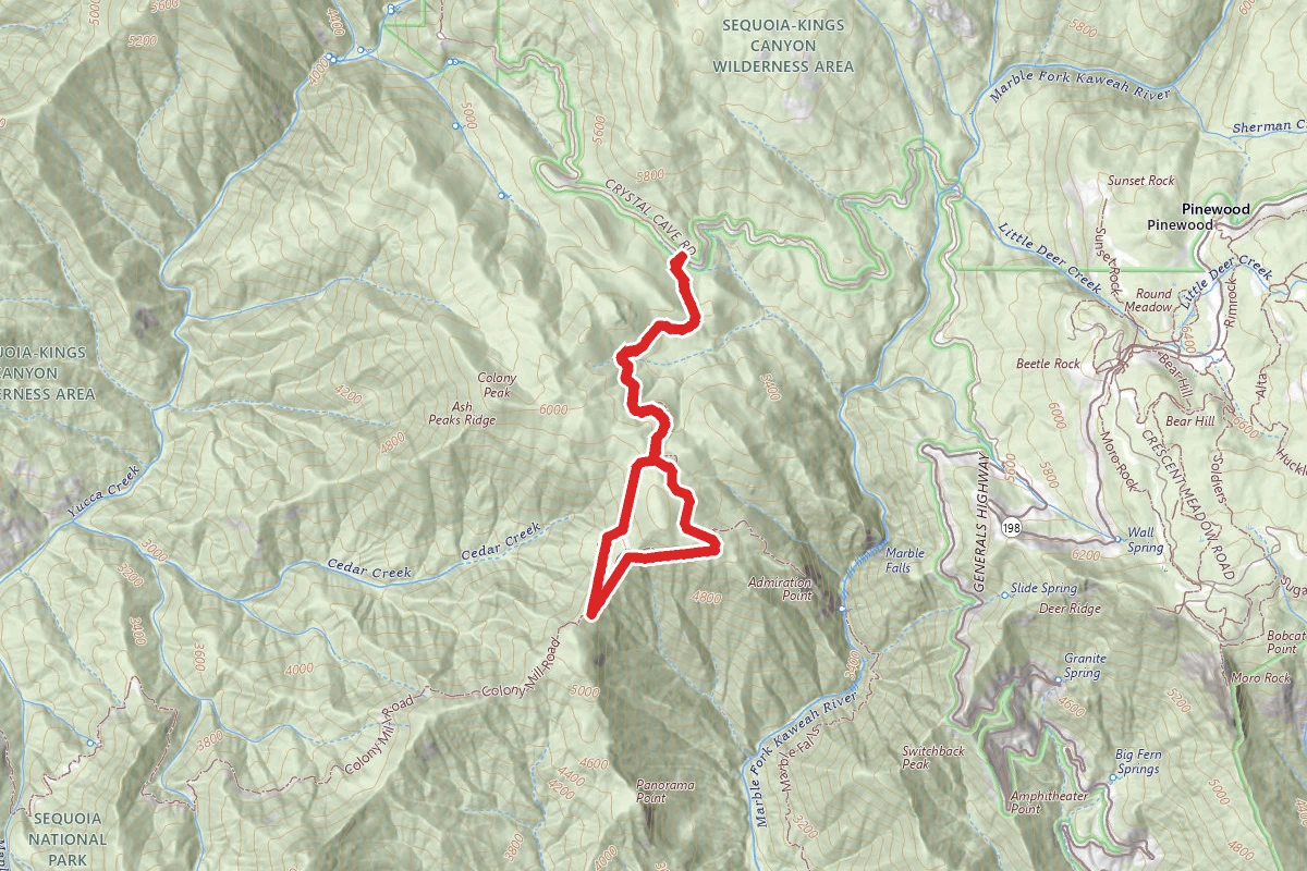 Upper Colony Mill Trail