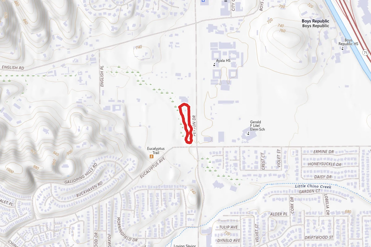 Chino Hills Community Park Loop