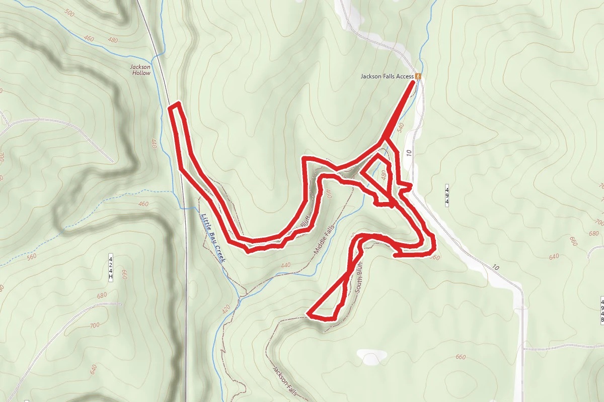 Jackson Falls Trail