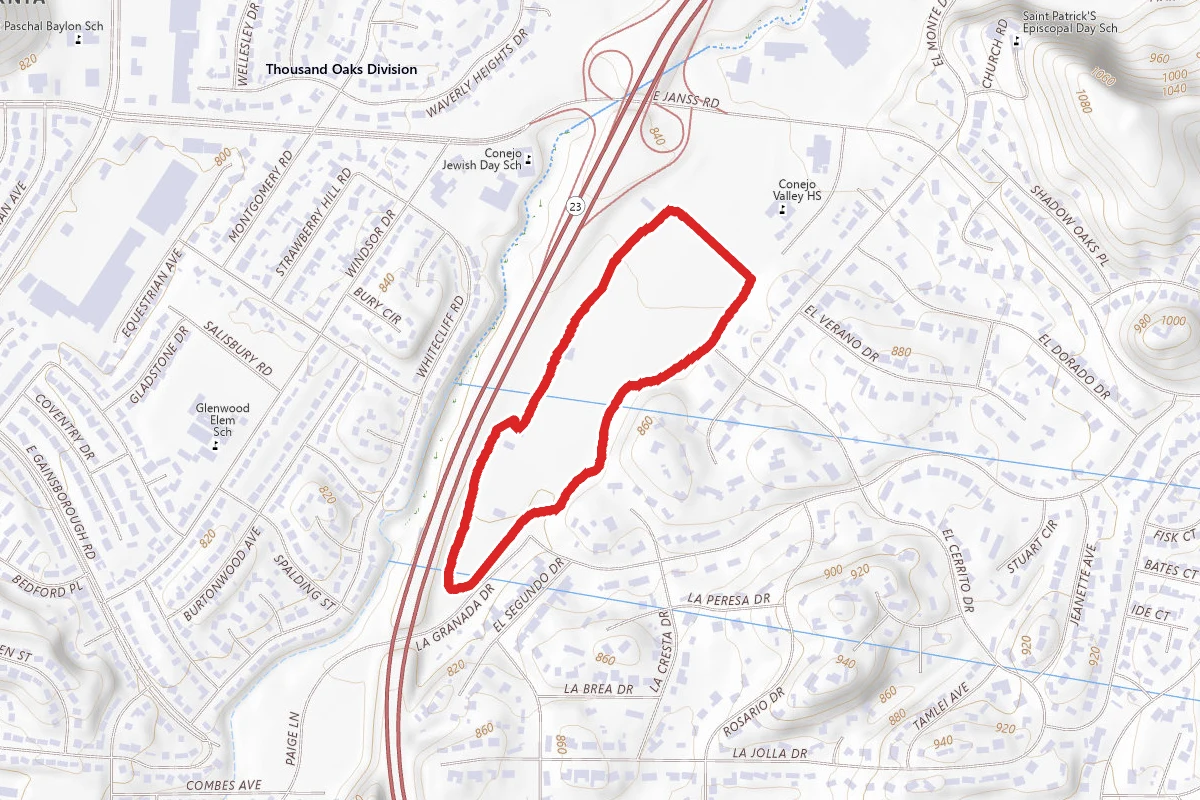 Conejo Creek South Park Bike Path
