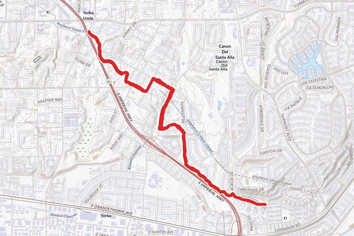 El Cajon Trail South