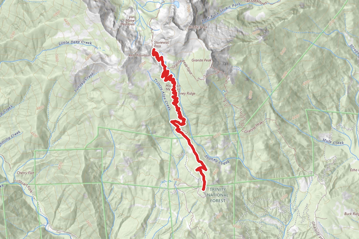 Stonewall Pass via Stoney Ridge Trail