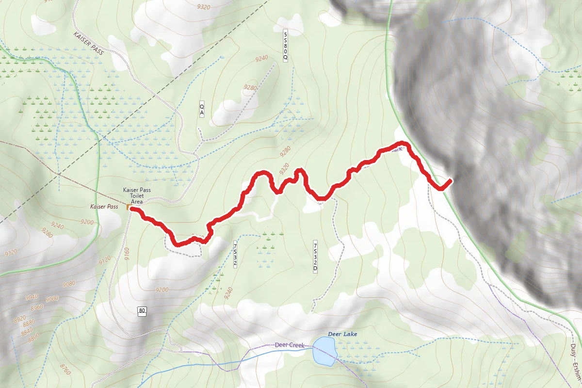 Kaiser Pass Viewpoint