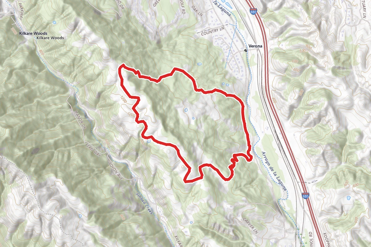 Lower Christmas Trail to Ridgeline Trail Loop