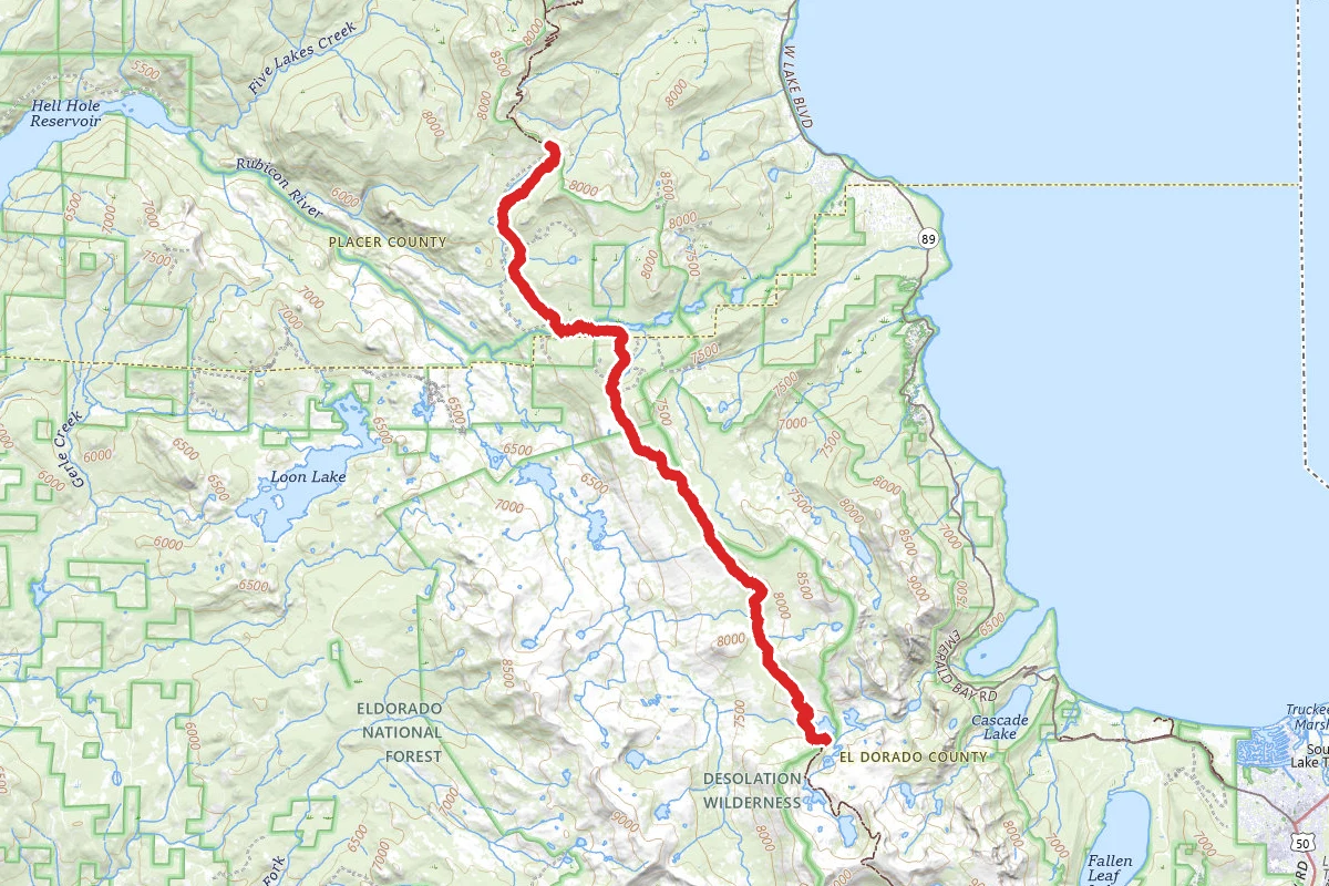 Barker Pass to Middle Velma Lake via PCT
