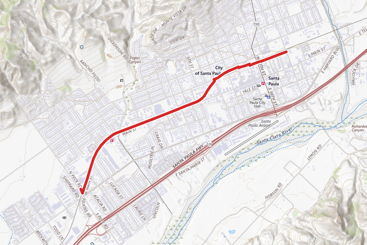 Santa Paula Branch Line Recreational Trail