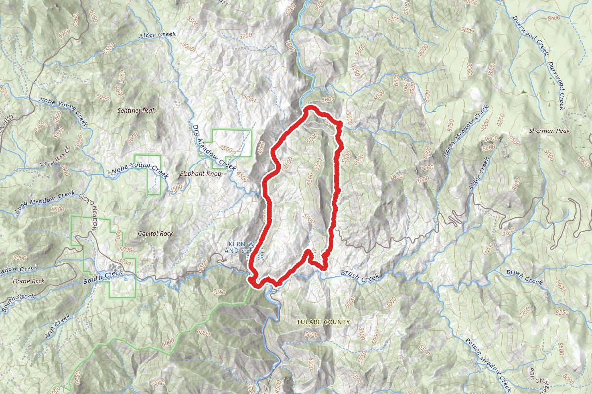 Kern River Trail Loop