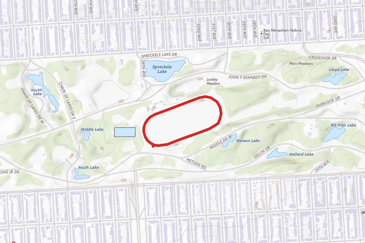 Golden Gate Park Polo Field Loop