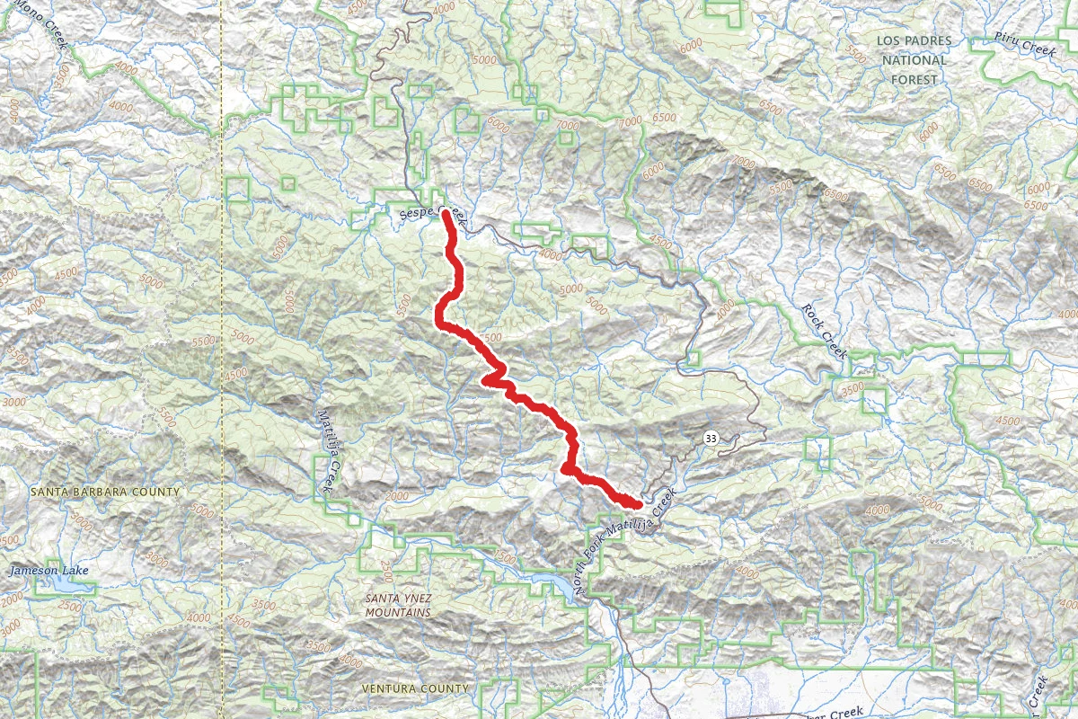 Ortega Trail