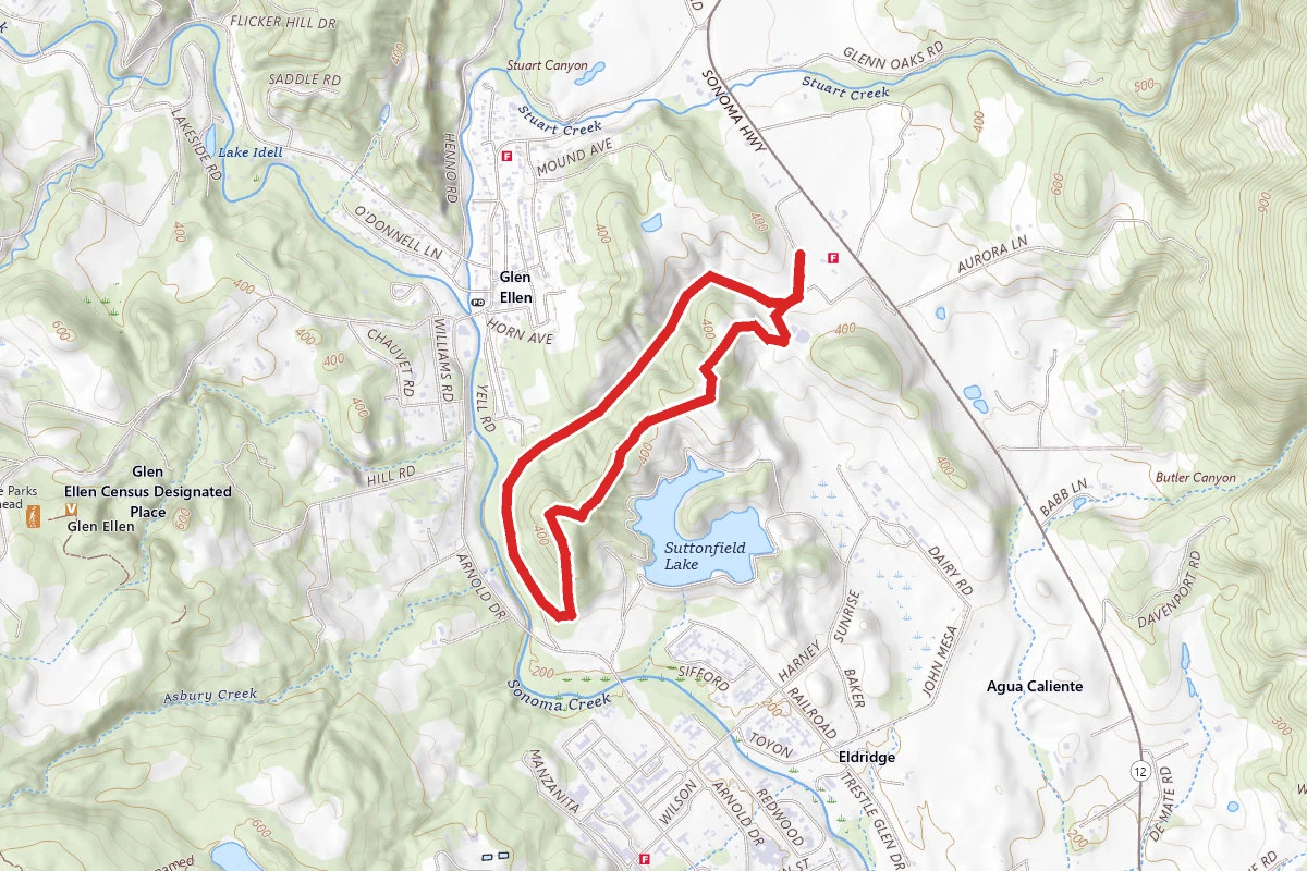 Corridor Ridge Loop Trail