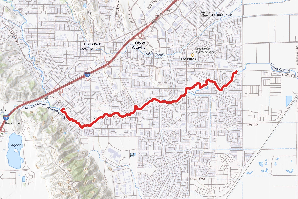 Alamo Creek Bike Trail