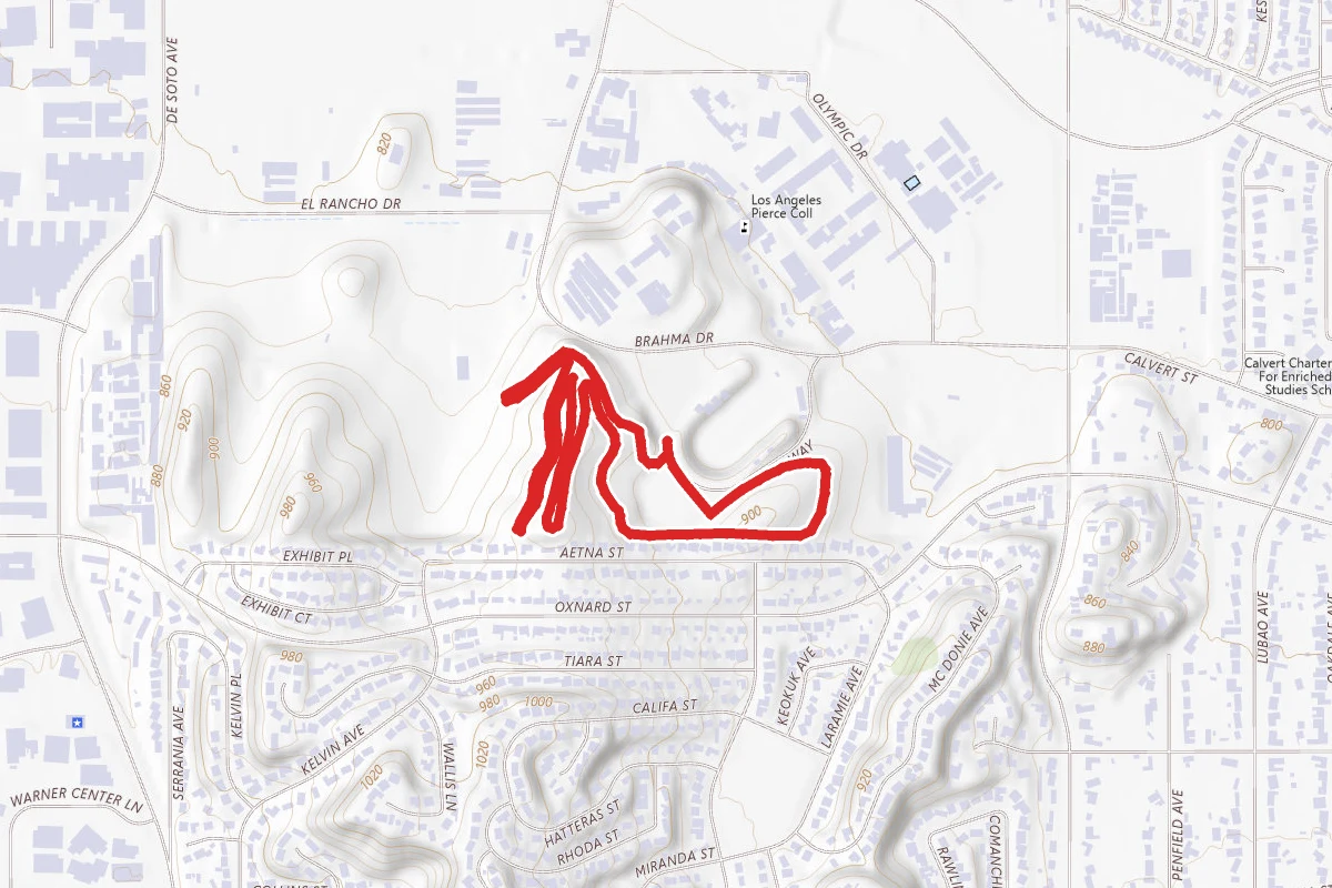 Pierce College Cross-Country Trails