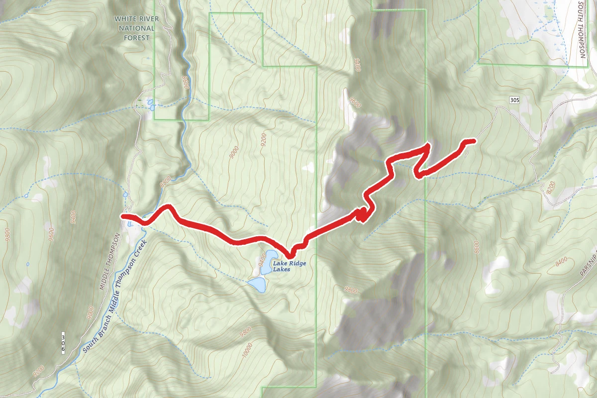 Lake Ridge Lakes Trail
