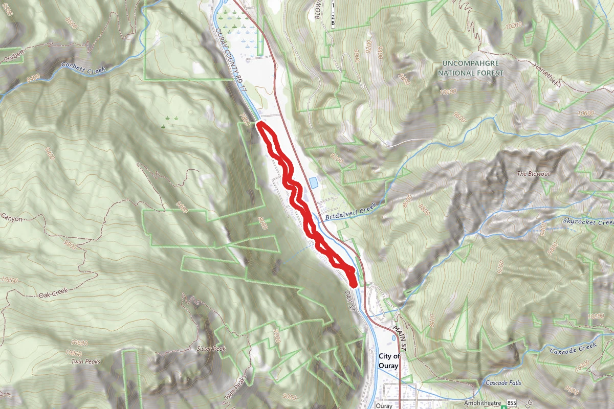 Uncompahgre River Walk Loop