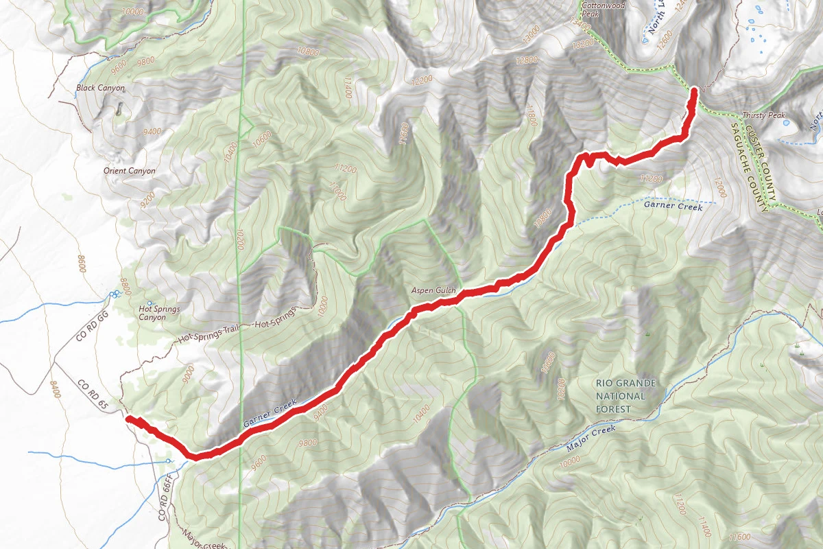 Garner Creek Trail (FS 752)