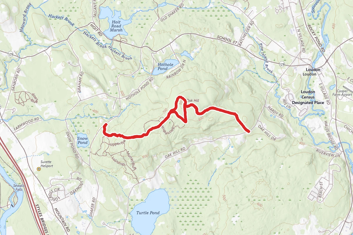 Oak Hill Tower Trail