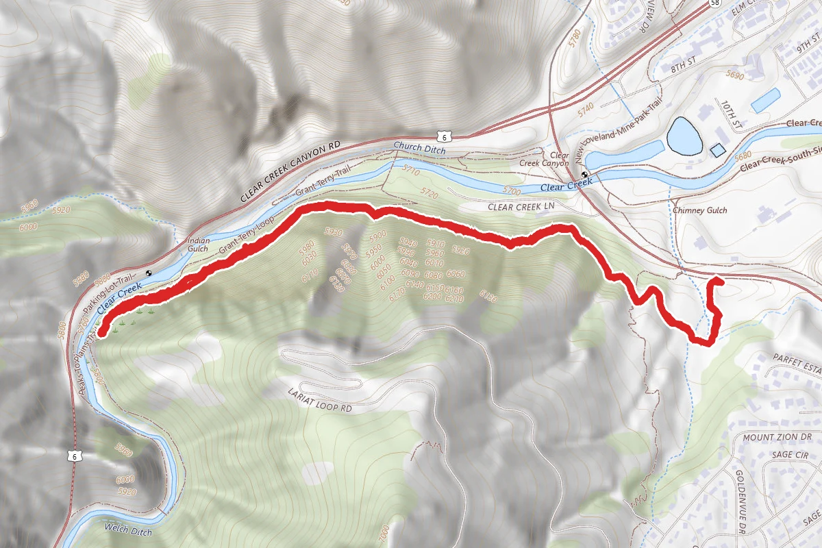 Canal Zone via Grant Terry Trail